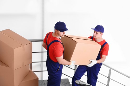 Customer raising a storage complaint in a professional setting