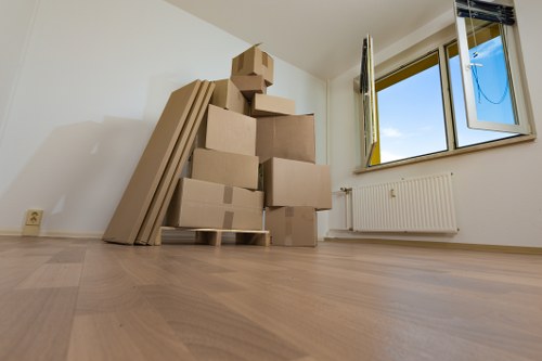 Packing and transport support for Walthamstow removals