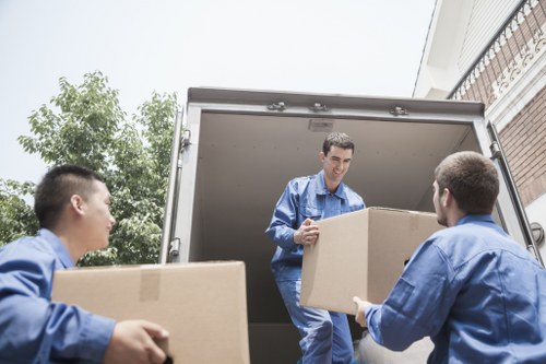 Business items stored with mobile self storage Walthamstow