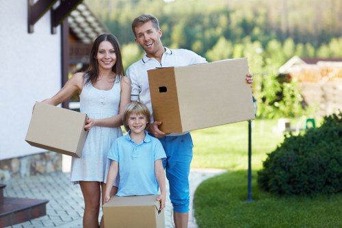 Man and van service supporting a local move in Walthamstow