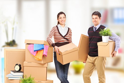 Clean and accessible storage unit for household items in Walthamstow